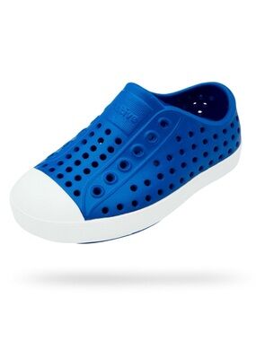 Native Jefferson Style Blue Glow in the Dark Toddler Shoes